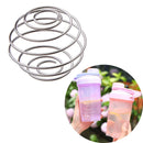 Stainless Steel Shaking Cup Agitator Wire Ball Mixed Shaker Protein Mixer