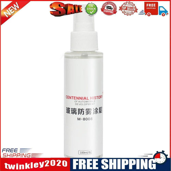 100ml Hydrophilic Car Defog Anti Fog Agent Rearview Mirror Glass Coating