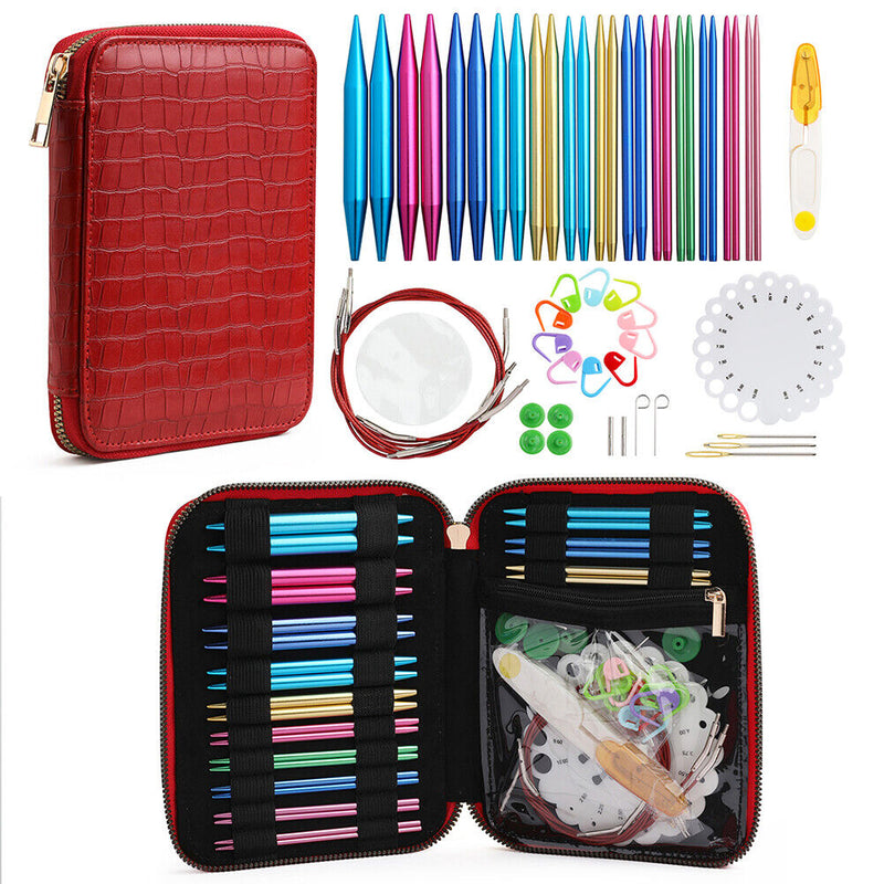 13pair Interchangeable Circular Crochet Kit with Accessories (ck169 c3) Newly