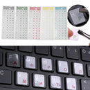 Waterproof Russian Transparent Stickers For PC Laptop Keyboard Hot T8D4