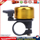 Aluminum Bicycle Bell Bicycle Alarm Bicycle Horn Bike Ring Yellow Newly