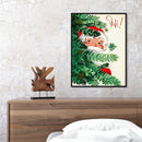 Tree Santa Frameless Picture Oil Paint By Numbers Hand Painted Picture for Home