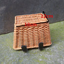 Children Bicycle Basket Mountain Wicker Detachable Bikes Front Decorations Newly