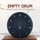 8"" 11 Tune Notes Hand Pan Tank Drum Tongue Drum with Drumsticks for Beginner