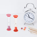 6pcs/set Creative Plastic Hourglasses Sandglass Timer Toys Home Decoration