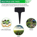 1 Pcs Plant Labels Thicken Black Garden stakes Markers Tags Nursery L7U0