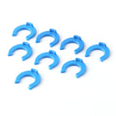 50pcs OD Tube PE Pipe Fitting Blue Clip C-ring RO Water Filter System (1/4)