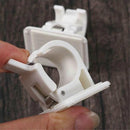 Fixed Clip Hanging Rod Holder Towel Holder Hanging Rack Curtain Rod Clip