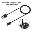 1m USB Data Charging Charger Cable for Garmin Fenix 5S Venu 2 Smart Watch