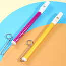 Yoyo Flute Tie Rod Slide Whistle Durable Small Musical Instrument (Yellow) Newly