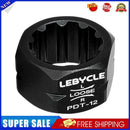 LEBYCLE Bicycle Pedal Disassembly Tool Self Locking Install Remover (Black)