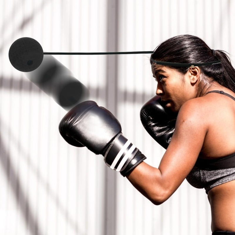 Boxing Reflex Speed Punch Ball+Headband+Elastic Rope for Sanda Muay Thai Boxe