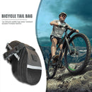 Bicycle Reflective Saddle Rear Tool Bags MTB Bike Seat Tail Bags (Black) Newly