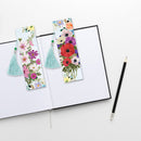 2pcs Diamond Painting Bookmark DIY Special Shaped Drill PU Animal Tassel Craf