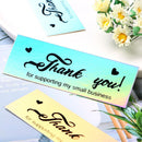 Card Thank You Cards Greeting Labels For Supporting My Small Business