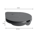 Hidden Ashtray Stainless Steel Rotating Under Table Ashtray Holder Storage Cups
