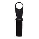 Portable Outdoor Hiking Nylon Webbing Bottle Holder Buckle Clip(Black) Newly