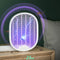 #A 4-in-1 Bug Zapper Wall-mounted Mosquito Zapper USB Rechargeable for Home Be