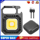 COB LED Mini Keychains Flashlight 500lm Waterproof Pocket Work Lamp (B)