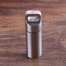Mini Stainless Steel Waterproof Outdoor Survival EDC Capsule Pill Bottle Newly