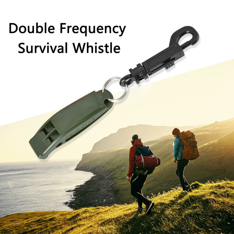 Dual Frequency Emergency Whistle Portable Whistle Tool Loud Voice Diving Rescue