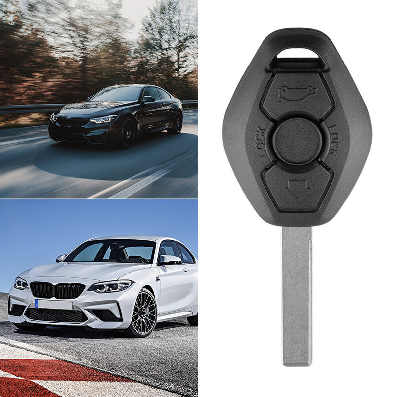 3 Button Remote Car Keychain Replacement Case for E81 E46 E39 E60 E61