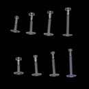 Transparent Personality Piercing Jewelry Tragus Earrings Nose Stud Nose Rings