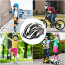 Childrens Riding Helmet Anti Drop Cartoon Sports Bicycle Helmet (Black) Newly