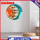 Heavenly Sun Moon Metal Wall Crafts Waterproof Permanent House Hanging