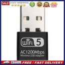 WD-4609AC 1200Mbps Mini USB Wireless WiFi Adapter Dual Band 2.4G 5G High Speed