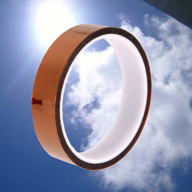 Practical 20MM Tawny High Temperature Heat Resistance Polyimide Kapton Tape