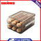 PET Storage Box Refrigerator Egg Drawer Storage Rack Home Kitchen Organizer Case