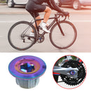 Bicycle Crank Bolt Cover Cap Waterproof Aluminum Crankset Nut Screw (M20)  Newly