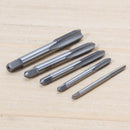 5PCS/Set HSS M3 M4 M5 M6 M8 Machine Spiral Point Straight Fluted Screw Newly