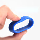 RISK Bicycle Seat Post Silicone Ring Waterproof Protector (Blue 30-35mm)