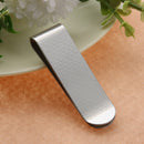 Metal Stainless Steel Print Money Clips Brass Card Holder Folder(Round Dot)