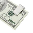 Metal Stainless Steel Money Clip Holder Cash Clamp Collar Clip Card Folder