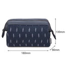 Outdoor Makeup Bag Travel Women Cosmetic Toiletries Organizer (Dark Blue) Newly
