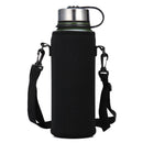 Water Bottle Carrier Cover Bag Shoulder Strap Kettle Pouch Holder (1100ml) Newly