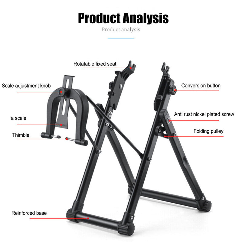 Bicycle Wheel Maintenance Bracket Riding Supplies Repair Tool for Front Rear Rim