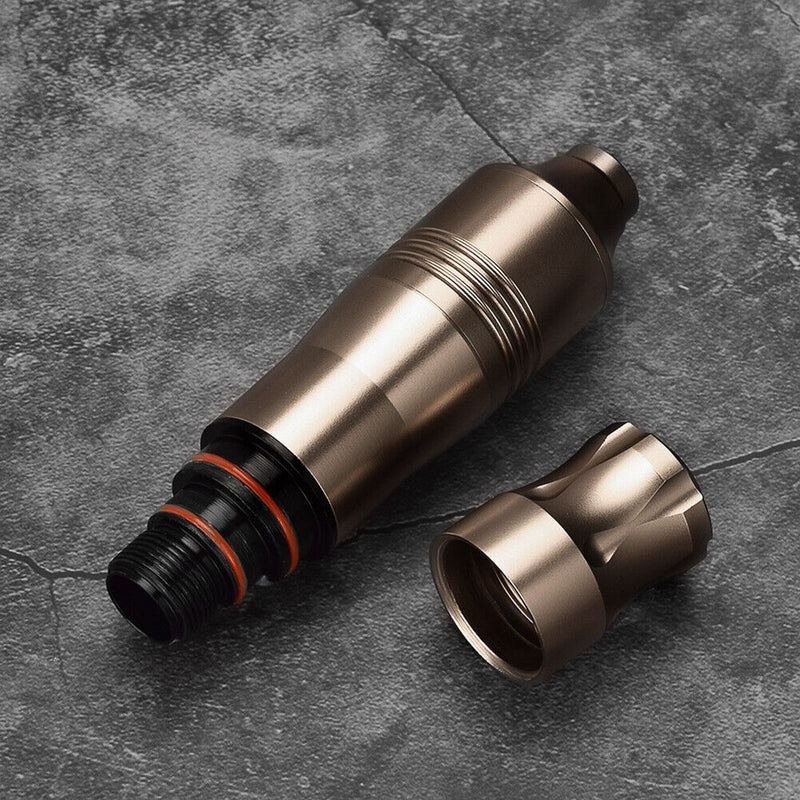 Tattoo Rotary Pen Kits Permanent Double Ring Hexagon Motor (Pen Coffee)