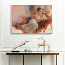 Canvas Paint By Numbers Lying Sofa Lady Oil Hand Painted Drawing Kit Home Decor
