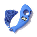 2035P Tassel Fish LCD Digital Electronic Meditation Beads Counter (Blue) Newly