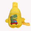 Cute Cartoon Kids Cross-body Bag Toddler Baby Dinosaur Korean Fanny Chest Bags