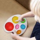 Children Colorful Exercise Board Early Education Baby Rattle Puzzle Toys Gift