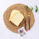 Woven Placemats, Water Hyacinth Heat Resistant Non-Slip Round Braided Tablema