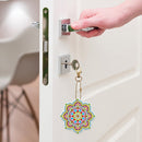 5pcs Diamond Painting Keychain DIY Mandala Key Ring Pendants (YSK086) Newly