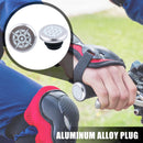 2pcs Aluminum Handlebar End Caps Plugs for MTB Road Folding Bike (Grey 1)