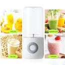 500ml Personal Fruit Blender Mini Food Smoothie Juicer (White 6 Blades) Newly