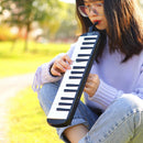 Portable 32 Keys Piano Melodica w/ Bag Keyboard Musical Instrument (Black) Newly